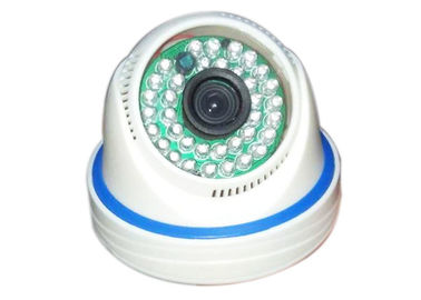 Piccole macchine fotografiche leggere 36 IR LED del IP di Megapixel della cupola di plastica bianche e colore blu