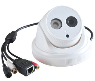 Mini macchina fotografica dell'interno della cupola di visione notturna di IR di 2 di Megapixel del IP videocamere di sicurezza del CCTV