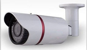 Videocamera di sicurezza senza fili Megapixel, macchina fotografica della pallottola di rete all'aperto resistente alle intemperie del LED