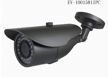 Risoluzione impermeabile di sostegno 720P della videocamera di sicurezza del IP di IR della pallottola 1.0MP