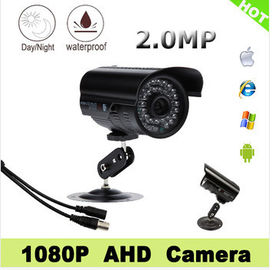 La videocamera di sicurezza impermeabile 36pcs del IP del CCTV della pallottola AHD ha condotto la lente di 2.0MP 4mm