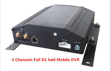 Videoregistratore digitale 4Ch D1 pieno HDD &amp; supporto GPS 3G/WIFI del cellulare DVR dell'automobile della carta di deviazione standard