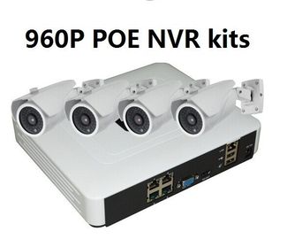 1,3 registratore di Megapixels NVR per le macchine fotografiche del IP, corredi di 960P 4 CH HD NVR
