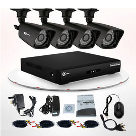 Corredi del corredo/videocamera di sicurezza della videocamera di sicurezza 8CH DVR del CCTV della prova 24 LED IR del vandalo