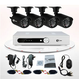 Sistemi all'aperto senza fili della videocamera di sicurezza del corredo del CCTV DVR di Manica di CMOS IR 4 per la casa