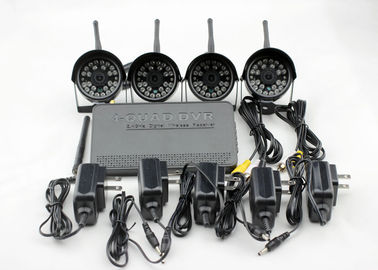 4 scatola senza fili del ricevitore del sistema di sicurezza della macchina fotografica DVR del canale 4 per video uscita