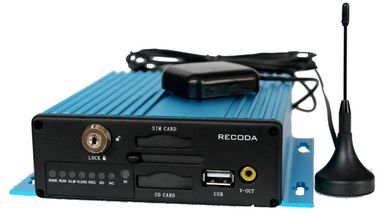 Cellulare DVR, videoregistratore di GPS 3G del canale di controllo 4 del telefono cellulare dell'automobile DVR della traccia del bus dell'automobile