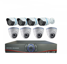 Sistema di sicurezza CANALI dell'interno all'aperto e 4 di 4 del CCTV DVR del video domestico della macchina fotografica DVR dei corredi 8CH 8