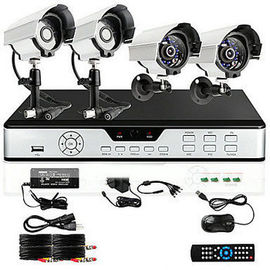 Macchina fotografica del CCTV |Sistema all'aperto della videosorveglianza di sicurezza del CCTV 600TVL di Manica DVR 4 di Zmodo 8 CH