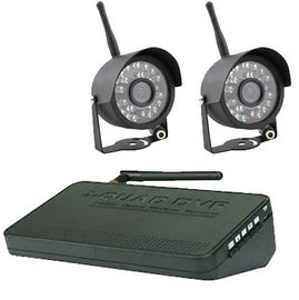 Sistema senza fili della videocamera di sicurezza del canale a forma di U DVR del sostegno 4 con un'antenna di 17 dBm